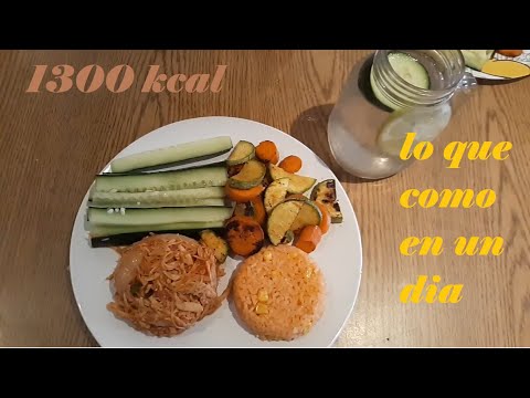 Plan de comidas de 1300 calorías