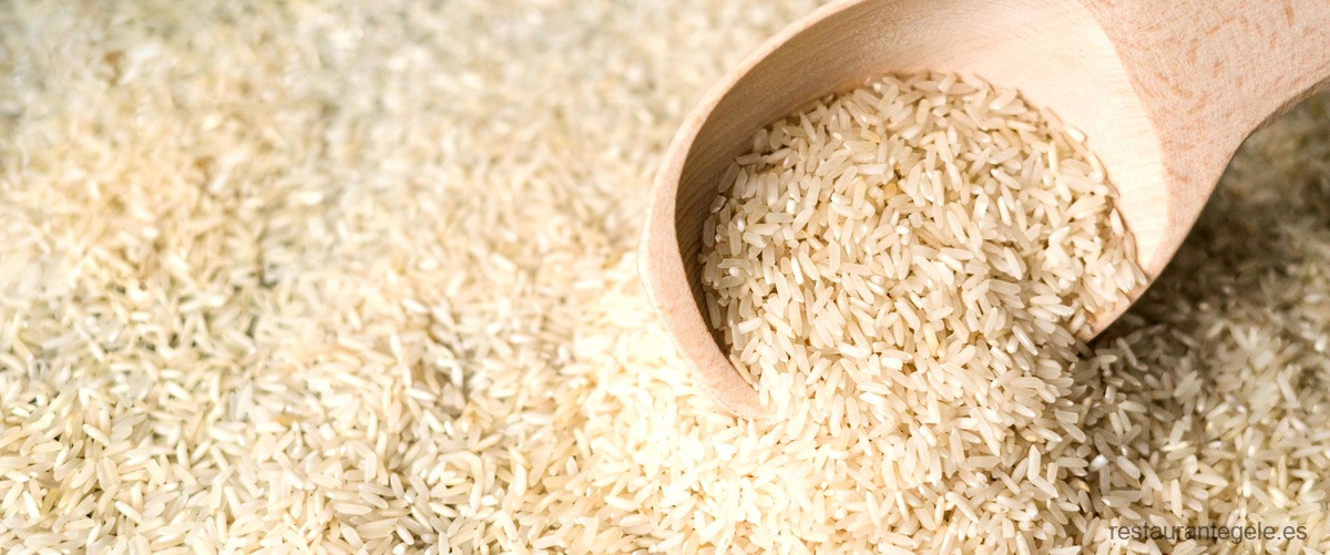 ¿Cuántas calorías tiene 100 gramos de arroz?