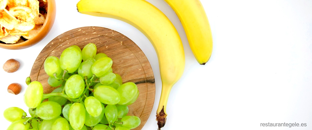 ¿Cuántas calorías tiene un gramo de plátano?