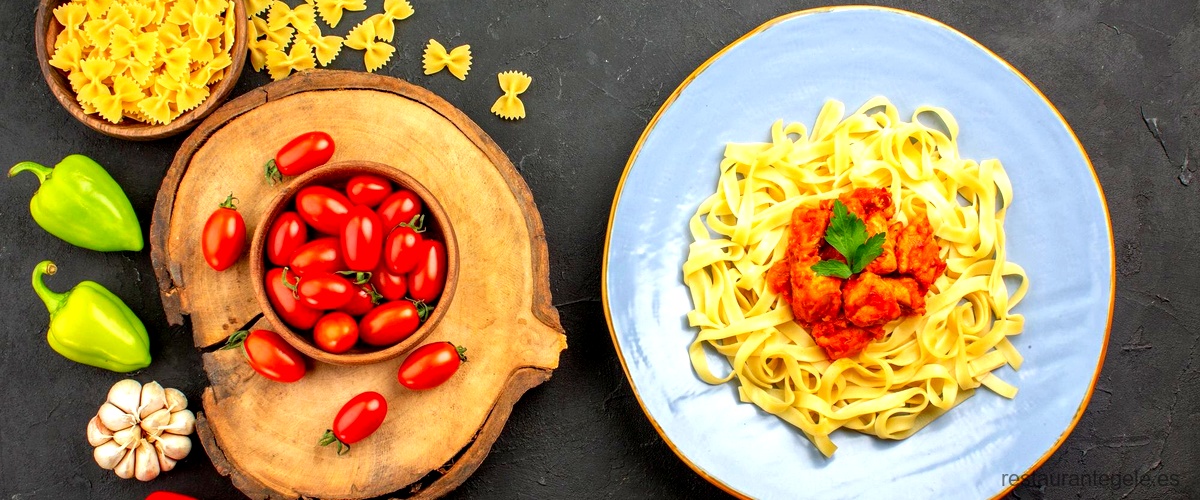 ¿Cuántas calorías tiene un plato de espaguetis?