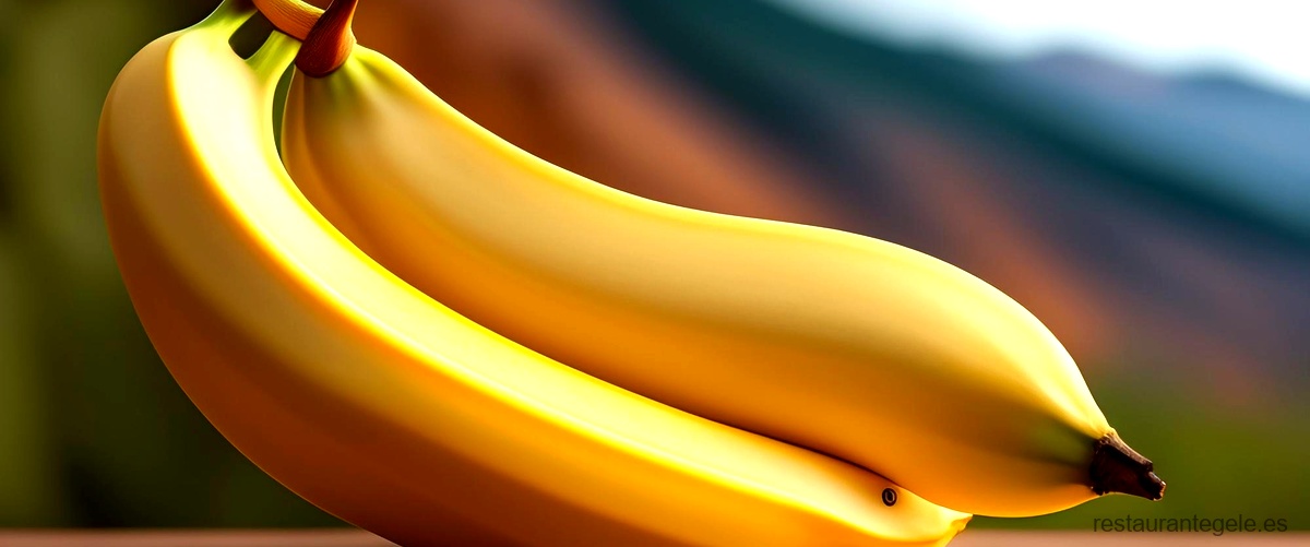 ¿Qué aporta 100 gramos de plátano?