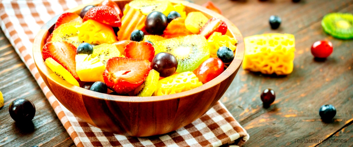 ¿Qué tan saludable es la ensalada de frutas?