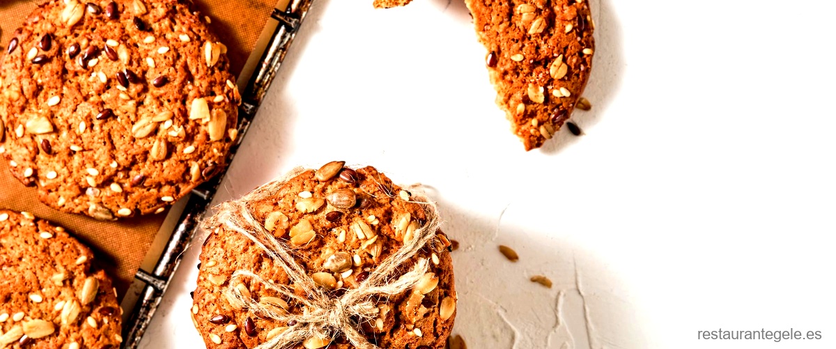 ¿Qué tan saludables son las galletas de avena?